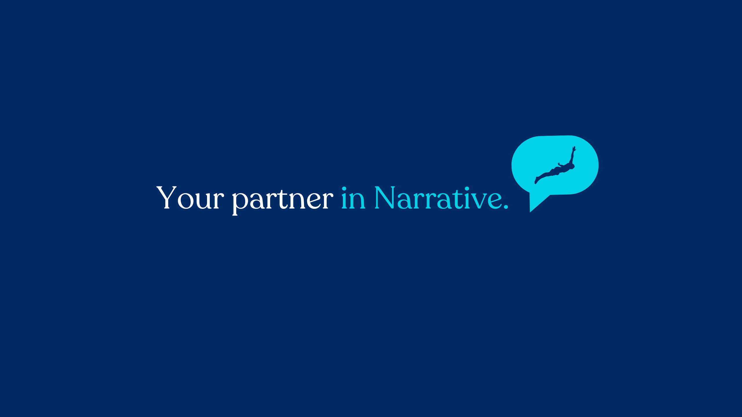 Partner in narrative banner